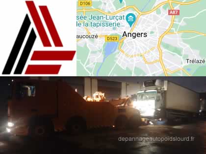 Dépannage poids lourds Angers