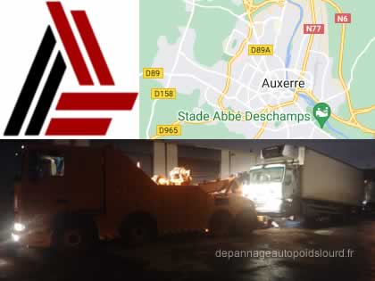 Dépannage poids lourds Auxerre