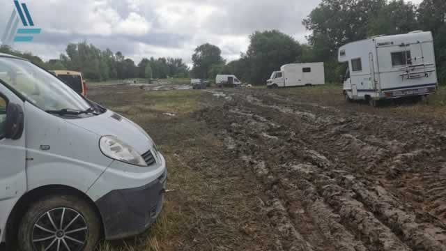 Dépannage camping-car embourbé