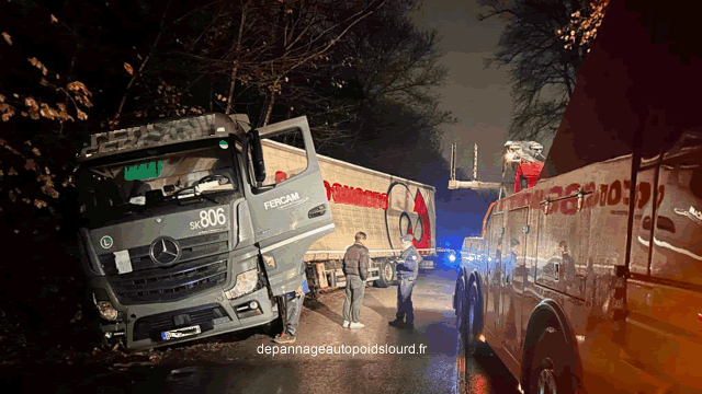 Dépannage poids lourds Angers