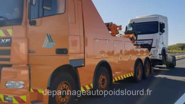 Remorquage poids lourd camion Senlis (60300)