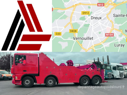 Dépannage poids lourds Dreux