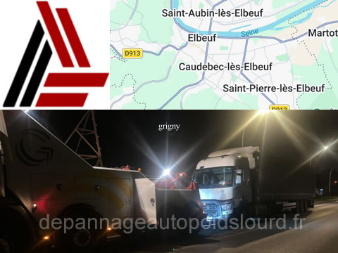 Dépannage poids lourds Elbeuf et alentours (76)