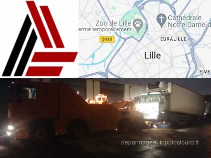 Dépannage tous poids lourds Lille 