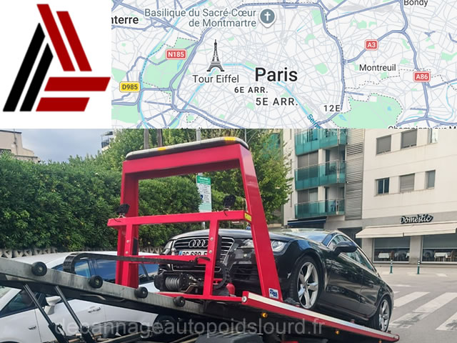 Dépannage auto Paris Dépannage auto Paris 75 – remorquage voiture 24h/7j