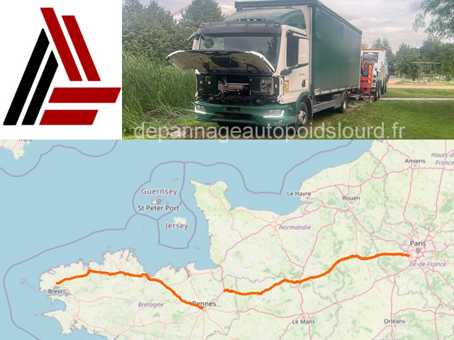 Dépannage et remorquage véhicules lourds sur la route nationale 12 (RN 12 ou N12) Dépannage et remorquage véhicules lourds sur la route nationale 12 (RN 12 ou N12)