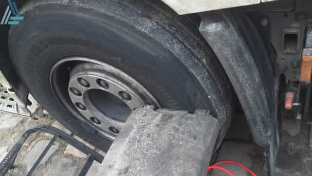 réparation pneu poids lourds et voiture route N20