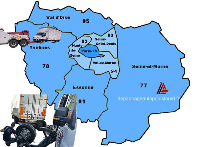 Dépannage et réparation pneus poids lourds à Paris et en Île-de-France Dépannage et réparation pneus poids lourds à Paris et en Île-de-France