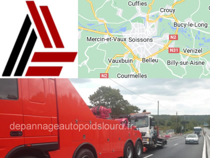 Dépannage poids lourds Soissons