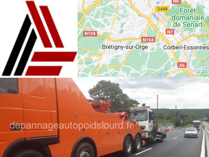 Dépannage poids lourds Brétigny-sur-Orge